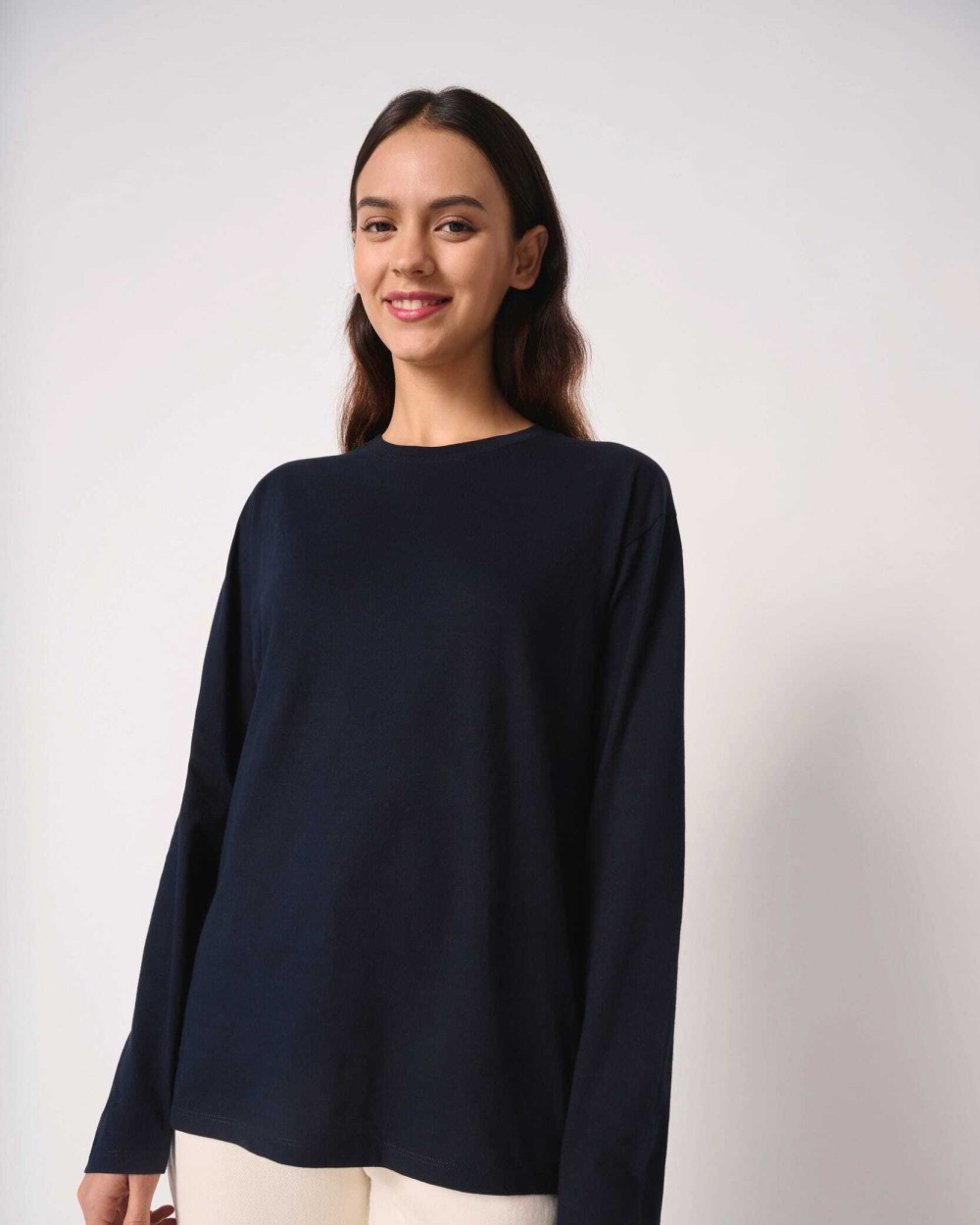 T-shirts IDEAL BASIC BRAND iDeal150 uniseks T-shirt LSL voor bedrukking &amp; borduring