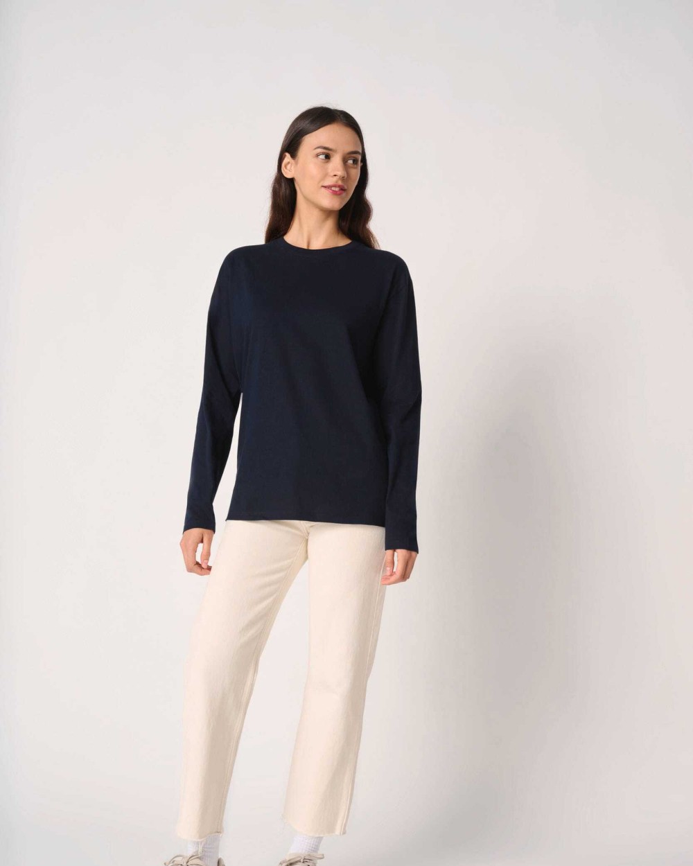 T-shirts IDEAL BASIC BRAND iDeal150 uniseks T-shirt LSL voor bedrukking &amp; borduring