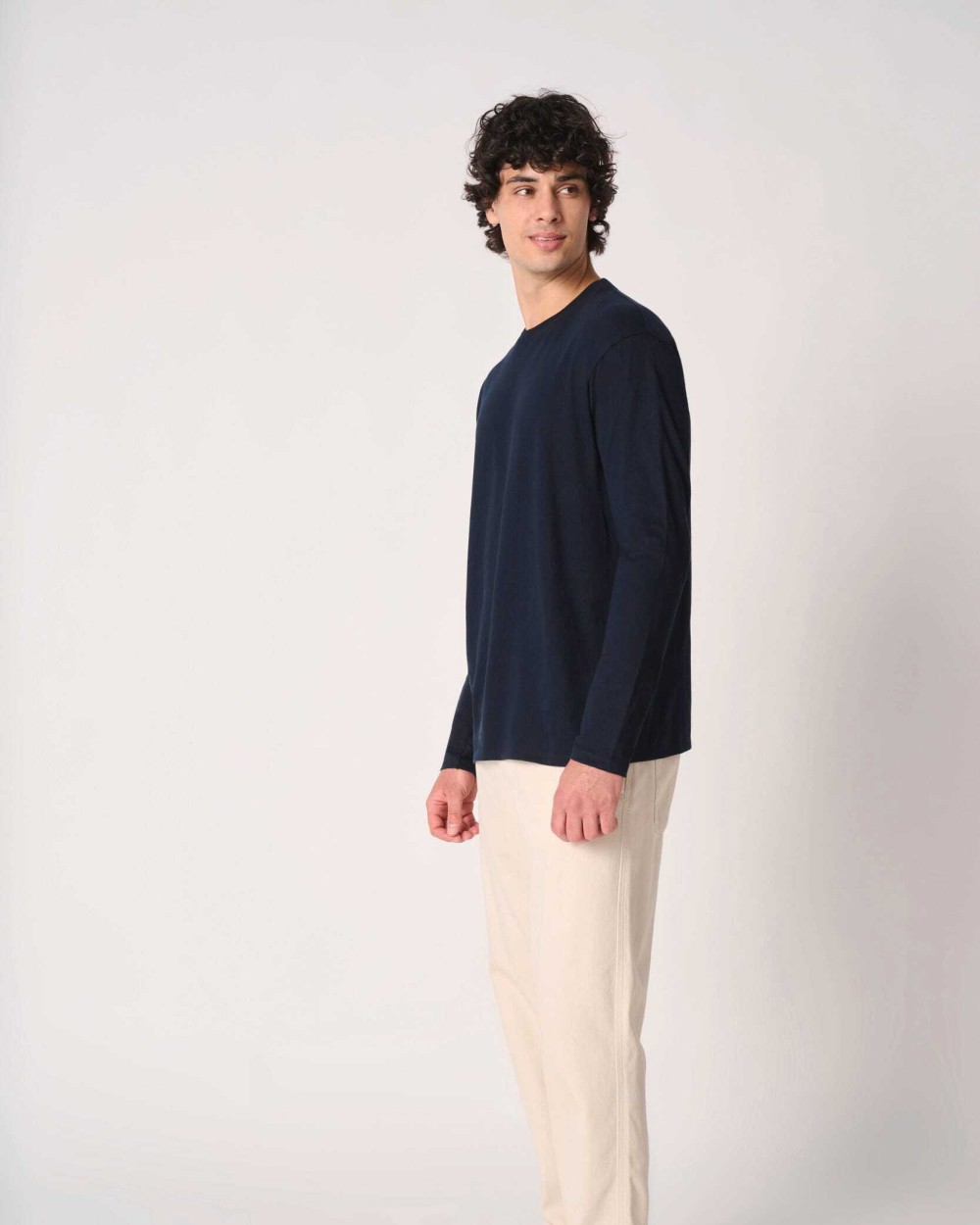 T-shirts IDEAL BASIC BRAND iDeal150 uniseks T-shirt LSL voor bedrukking &amp; borduring