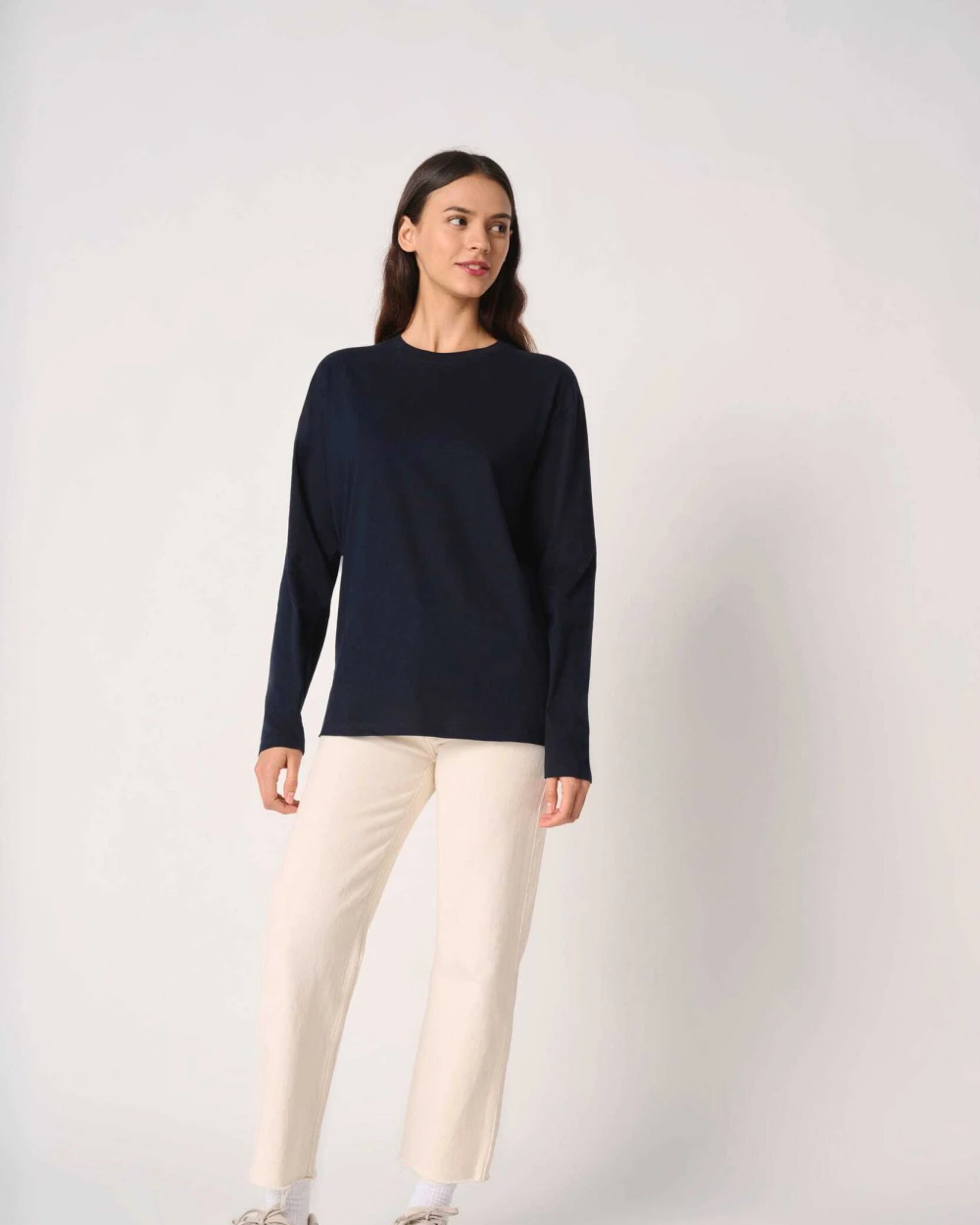 T-shirts IDEAL BASIC BRAND iDeal150 uniseks T-shirt LSL voor bedrukking &amp; borduring