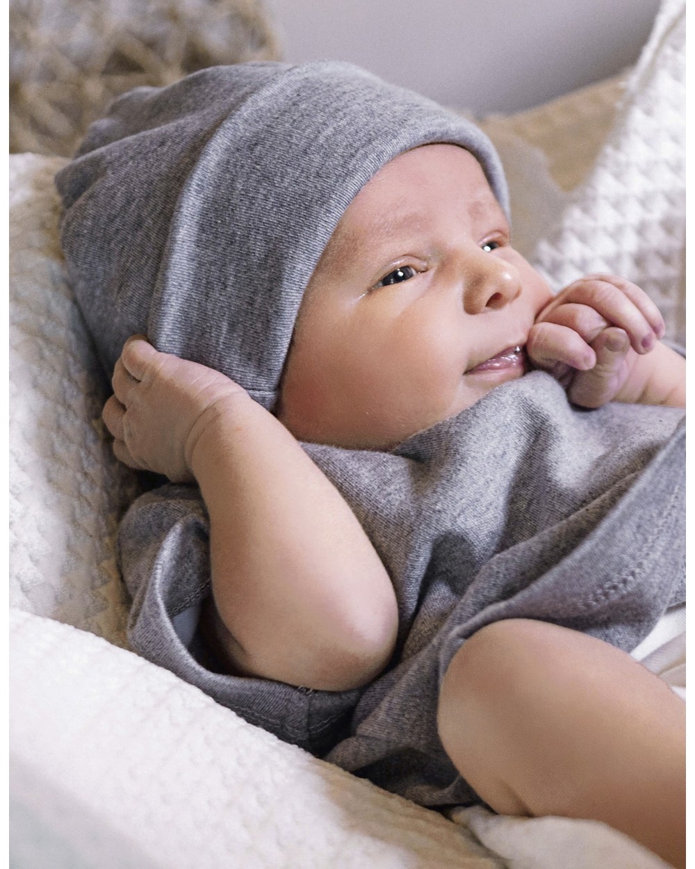 Baby artikelen LINK KIDS WEAR Organic Baby Hat Rox 01 voor bedrukking &amp; borduring