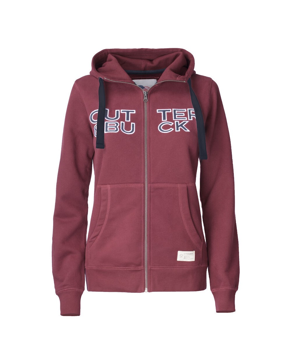 Sweat-shirts personnalisable CUTTER & BUCK Twisp Hood Full Zip ladies