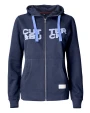 Sweat-shirts personnalisable CUTTER & BUCK Twisp Hood Full Zip ladies