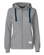 Sweat-shirts personnalisable CUTTER & BUCK Twisp Hood Full Zip ladies