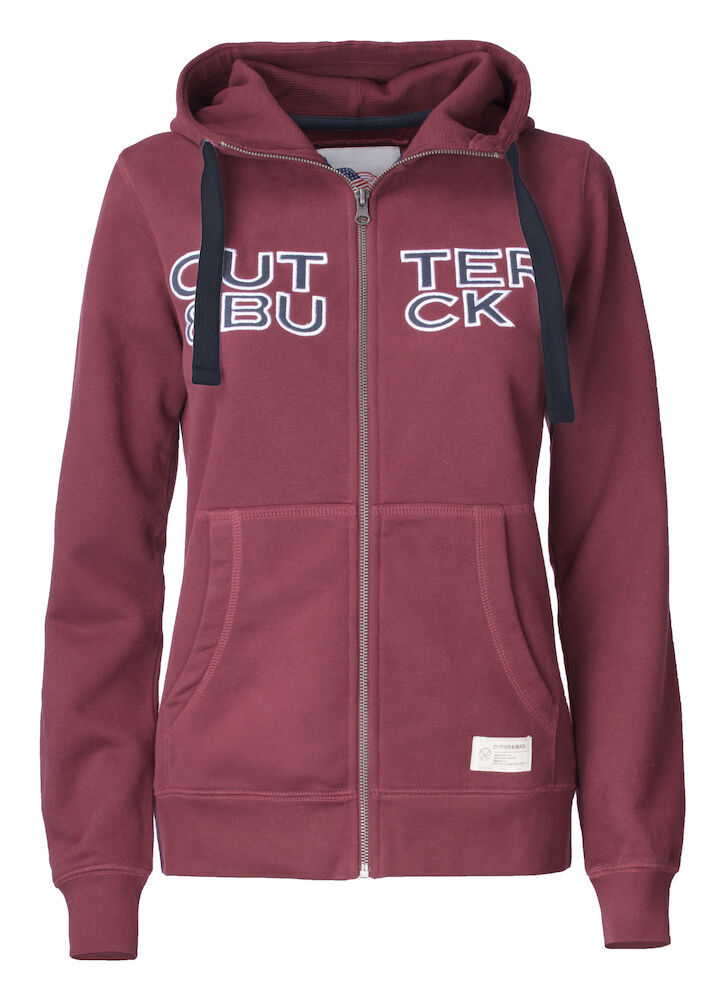 CUTTER & BUCK Twisp Hood FZ Ladies Sweatshirts personalisierbar
