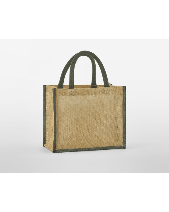 Tote bags personnalisable WESTFORDMILL NATURAL STARCHED JUTE MIDI TOTE