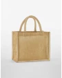 Tote bags personnalisable WESTFORDMILL NATURAL STARCHED JUTE MIDI TOTE
