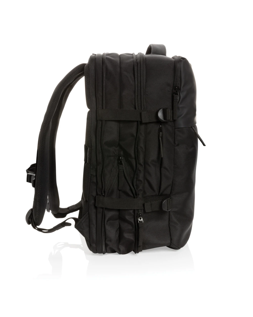 Tassen & Zakken SWISS PEAK Swiss Peak AWARE™ RPET 15.6" uitbreidbare weekendrugzak voor bedrukking &amp; borduring