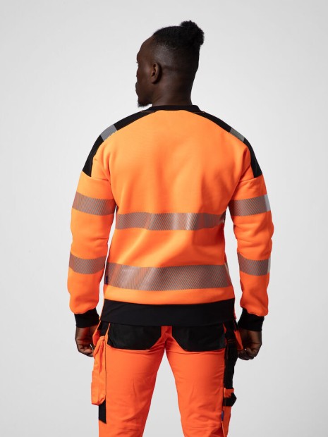 Sweat-shirts à personnaliser PROJOB 6108 SWEATSHIRT COL ROND EN ISO 20471 CLASSE 3/2 