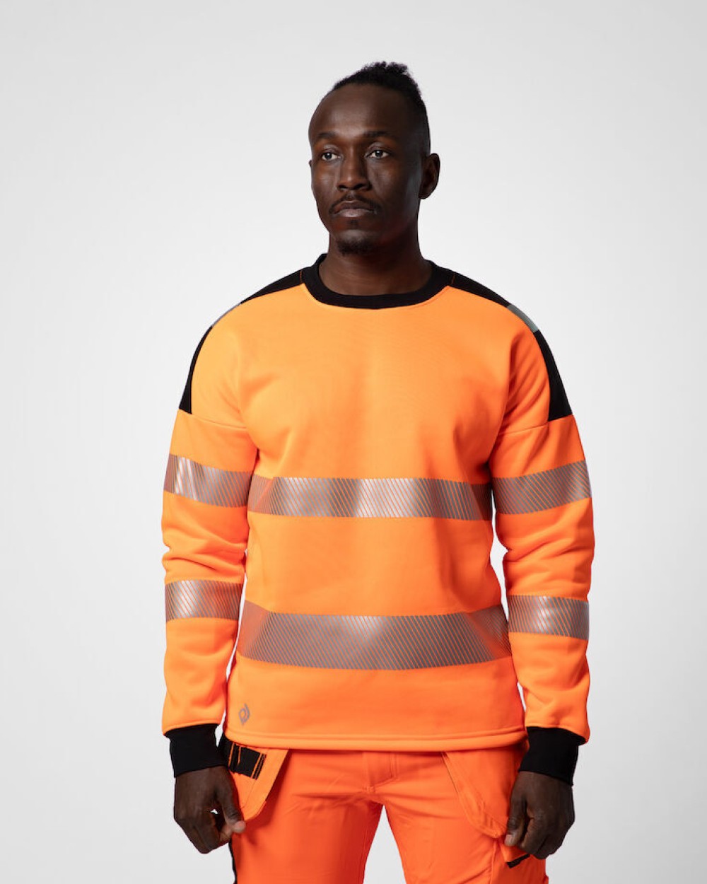 Sweaters & hoodies PROJOB 6108 SIGNALISATIESWEATER RONDE HALS EN ISO 20471 KLASSE 3 voor bedrukking &amp; borduring