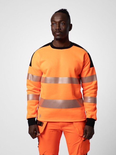 Sweat-shirts à personnaliser PROJOB 6108 SWEATSHIRT COL ROND EN ISO 20471 CLASSE 3/2 