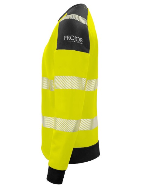 PROJOB 6108 SWEATSHIRT COL ROND EN ISO 20471 CLASSE 3/2 /api/colors/f8fdaa66-6ddc-4b38-97a7-dc26c00d2622 personnalisable