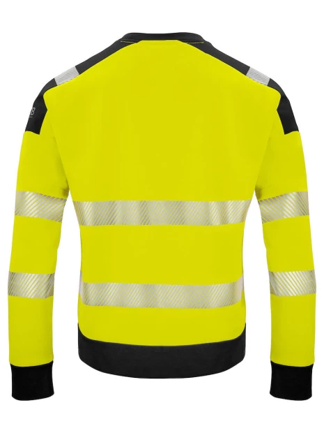 PROJOB 6108 SWEATSHIRT COL ROND EN ISO 20471 CLASSE 3/2 /api/colors/f8fdaa66-6ddc-4b38-97a7-dc26c00d2622 personnalisable