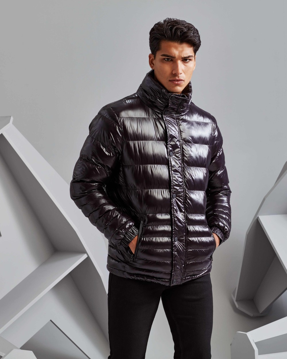 2786 Sloper padded jacket Jacken personalisierbar
