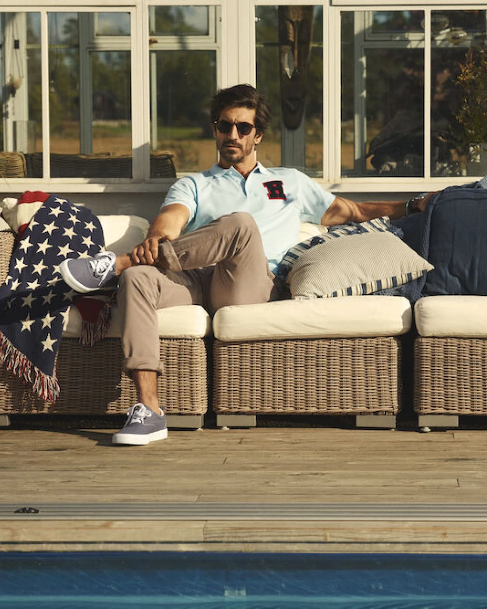 Polos personnalisable JAMES-HARVEST Neptune Modern Polo Pique Slim Fit Hommes