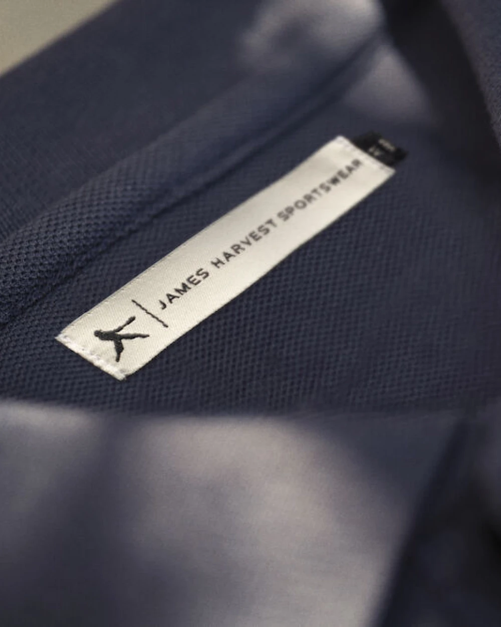Polo's JAMES-HARVEST Neptune Modern Polo Pique Modern Fit Heren voor bedrukking &amp; borduring