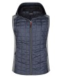 JAMES & NICHOLSON Ladies' Knitted Hybrid Vest Jacken personalisierbar