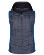 Jassen JAMES & NICHOLSON Ladies' Knitted Hybrid Vest voor bedrukking &amp; borduring