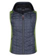 JAMES & NICHOLSON Ladies' Knitted Hybrid Vest Jacken personalisierbar