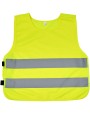 4DO RFX™ Marie XS Sicherheitsweste mit Klettverschluss für Kinder von 7-12 Jahren Warnwesten personalisierbar