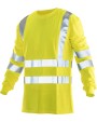 T-shirts JOBMAN 5593 Hi-Vis Long Sleeve T-shirt voor bedrukking &amp; borduring