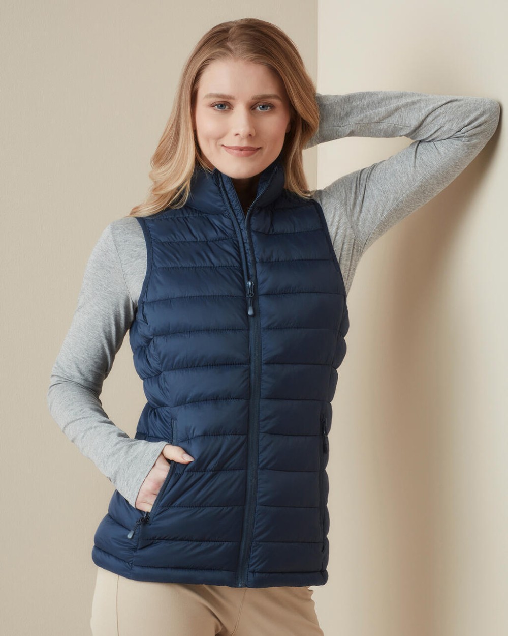 STEDMAN Lux Padded Vest Women Jacken personalisierbar