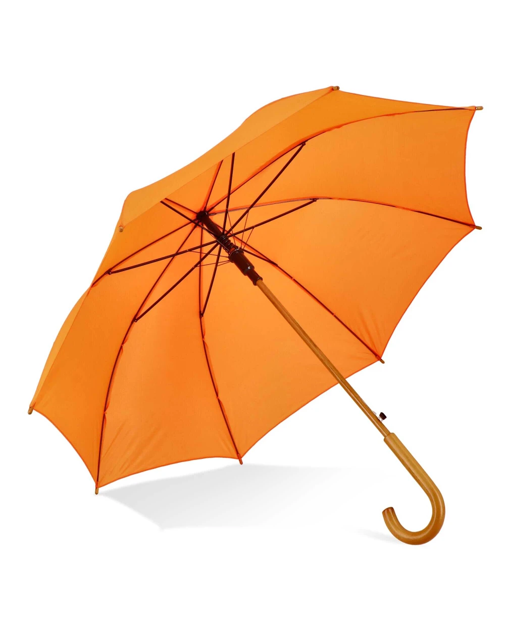 Parapluies personnalisable 4DO Aran 190T Polyester 23" Parapluie à crochets Ouverture automatique