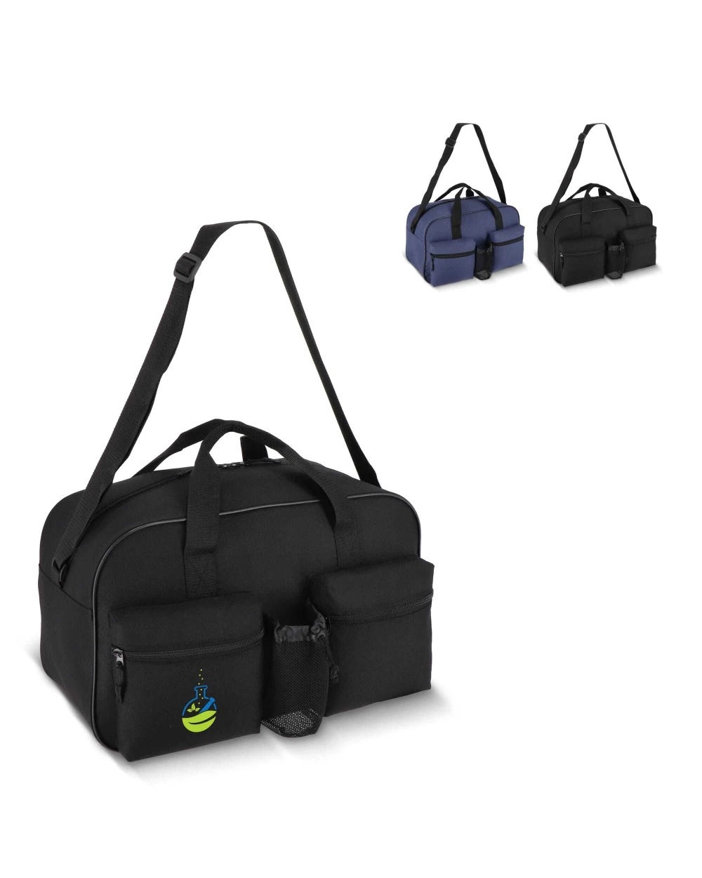 Sacs & Bagagerie personnalisable 4DO Sac de sport et de voyage R-PET 600D 46 x 21 x 27,5 cm 25 L