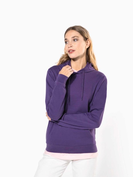 Sweat-shirts à personnaliser KARIBAN Sweat-shirt capuche femme 