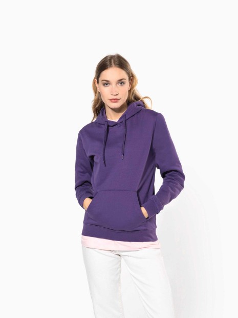 Sweat-shirts à personnaliser KARIBAN Sweat-shirt capuche femme 
