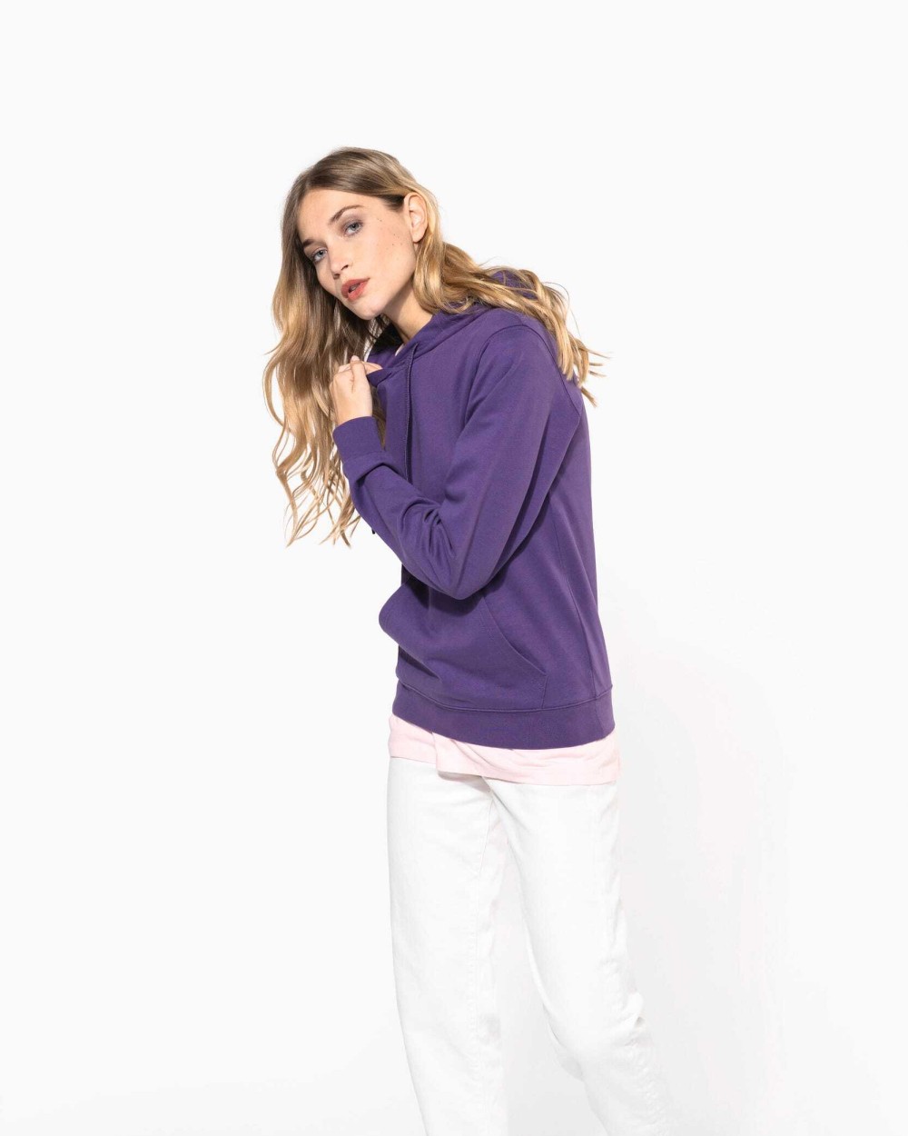 KARIBAN Damen Kapuzensweatshirt Sweatshirts personalisierbar