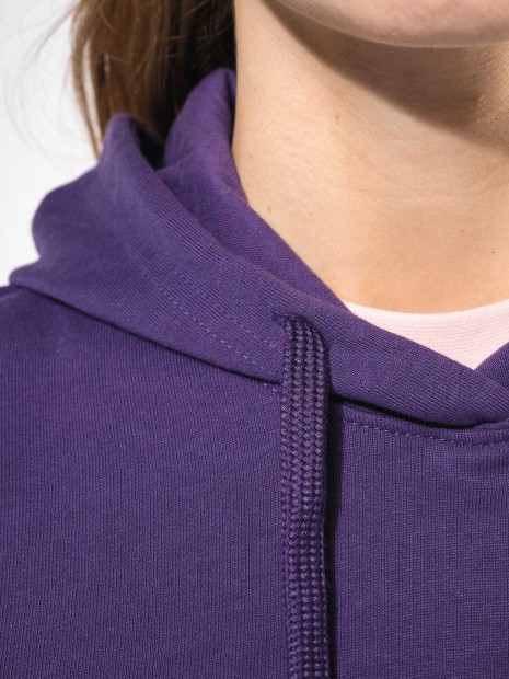 Sweat-shirts à personnaliser KARIBAN Sweat-shirt capuche femme 