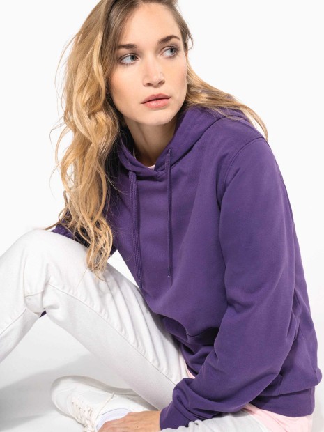 Sweat-shirts à personnaliser KARIBAN Sweat-shirt capuche femme 