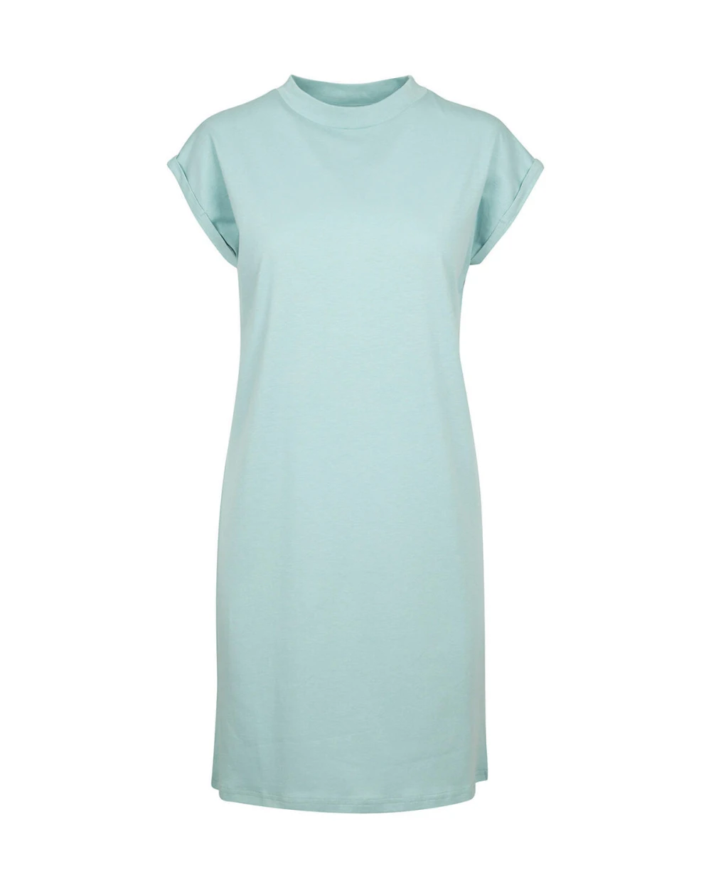 Jurken BUILD YOUR BRAND LADIES TURTLE EXTENDED SHOULDER DRESS voor bedrukking &amp; borduring