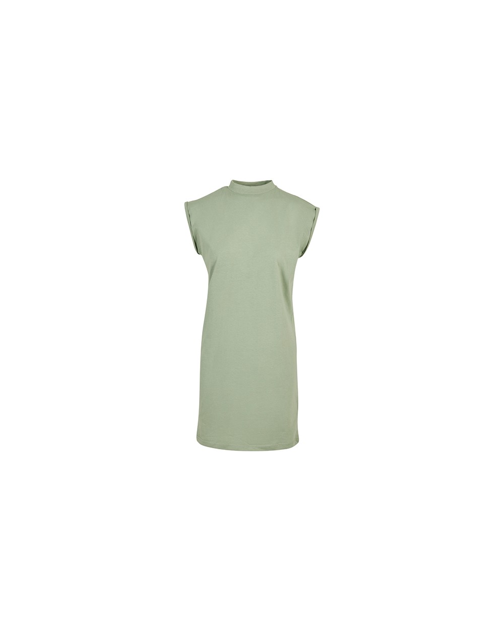 Jurken BUILD YOUR BRAND LADIES TURTLE EXTENDED SHOULDER DRESS voor bedrukking &amp; borduring