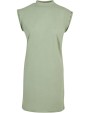 Jurken BUILD YOUR BRAND LADIES TURTLE EXTENDED SHOULDER DRESS voor bedrukking &amp; borduring