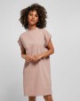 Jurken BUILD YOUR BRAND LADIES TURTLE EXTENDED SHOULDER DRESS voor bedrukking &amp; borduring