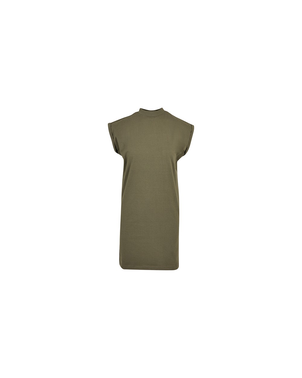 Jurken BUILD YOUR BRAND LADIES TURTLE EXTENDED SHOULDER DRESS voor bedrukking &amp; borduring