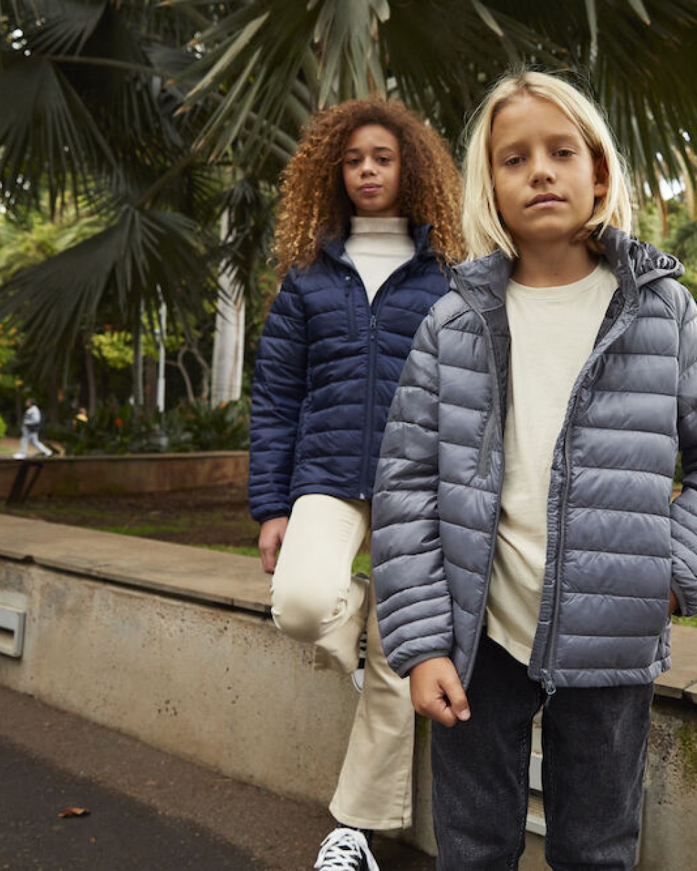 CLIQUE Hudson Junior Jacken personalisierbar