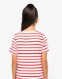 T-Shirts personnalisable Kariban T-shirt rayé marin avec poche manches courtes enfant