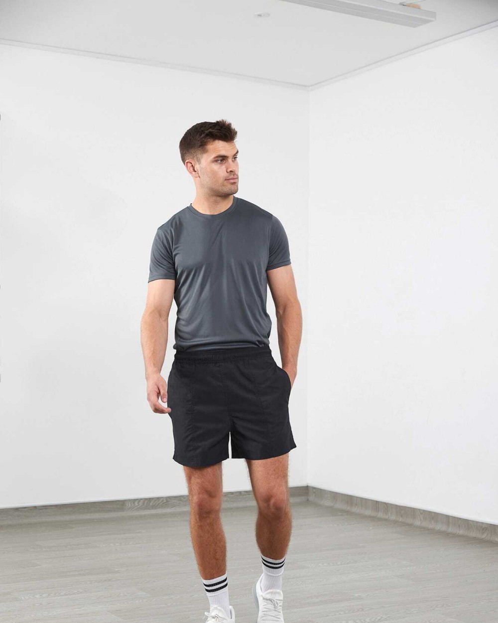 Bermuda's & Shorts TOMBO Multisport gevoerde short voor bedrukking &amp; borduring