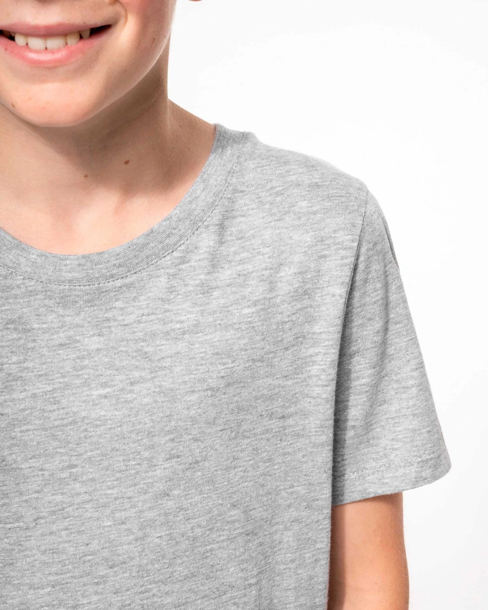 KARIBAN Kinder-T-Shirt mit Rundhalsausschnitt T-Shirts personalisierbar