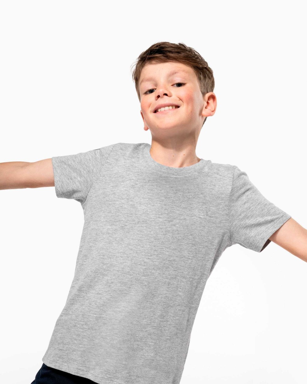 T-shirts KARIBAN T-shirt ronde hals kinderen voor bedrukking &amp; borduring