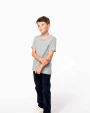 KARIBAN Kinder-T-Shirt mit Rundhalsausschnitt T-Shirts personalisierbar
