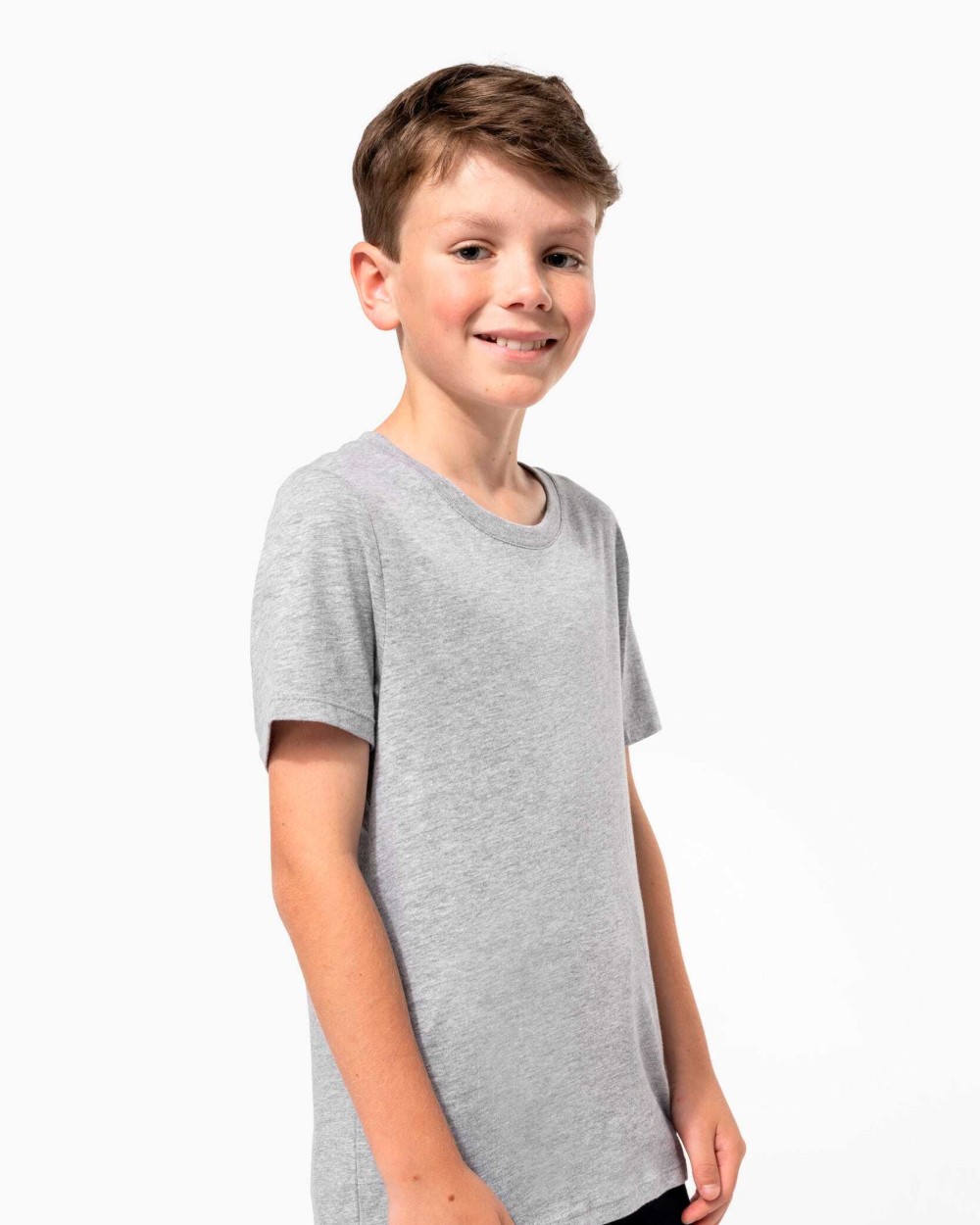 KARIBAN Kinder-T-Shirt mit Rundhalsausschnitt T-Shirts personalisierbar