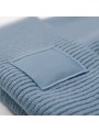 BEECHFIELD Bonnet à large revers avec patch ton sur ton  personnalisable