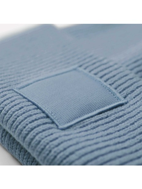 BEECHFIELD Bonnet à large revers avec patch ton sur ton  personnalisable