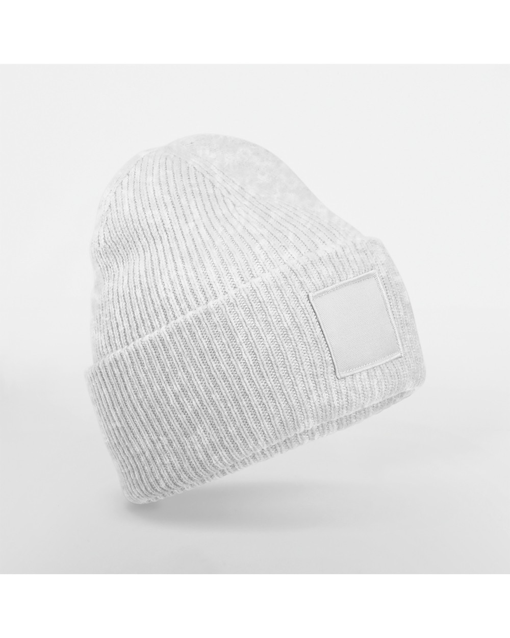 Casquettes personnalisable BEECHFIELD Bonnet à large revers avec patch ton sur ton