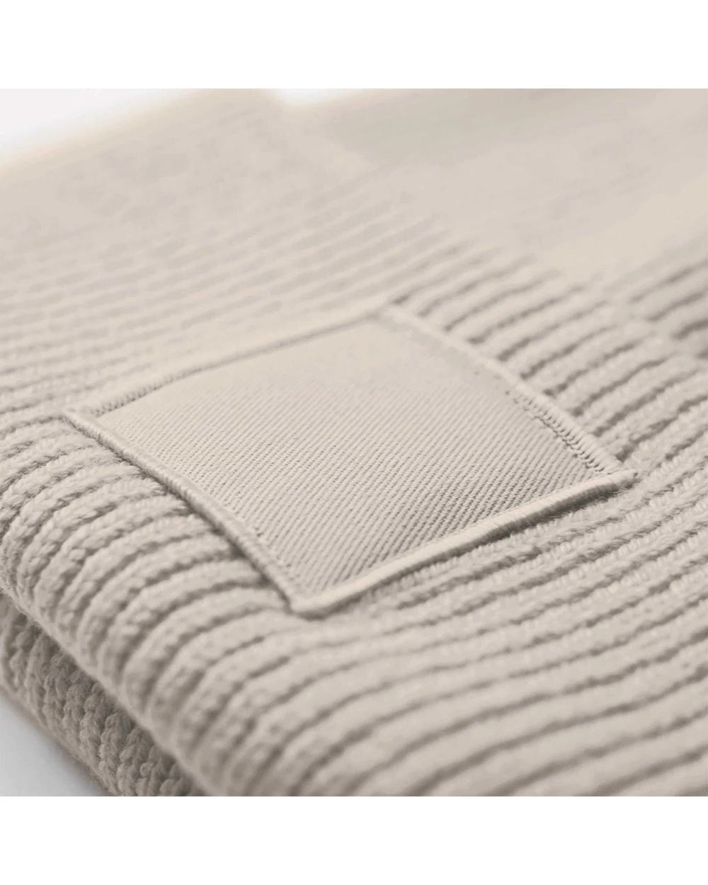 Casquettes personnalisable BEECHFIELD Bonnet à large revers avec patch ton sur ton