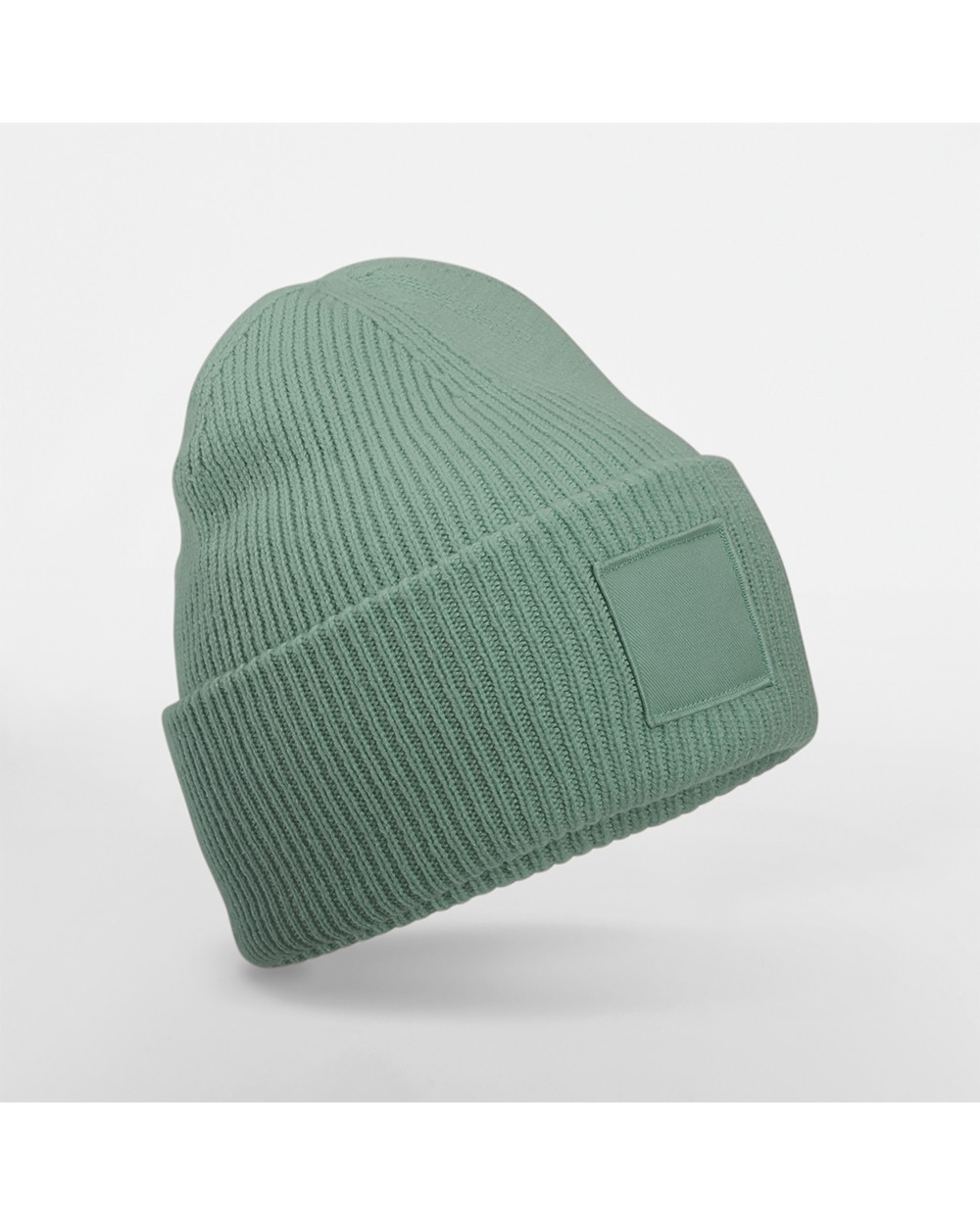 Casquettes personnalisable BEECHFIELD Bonnet à large revers avec patch ton sur ton